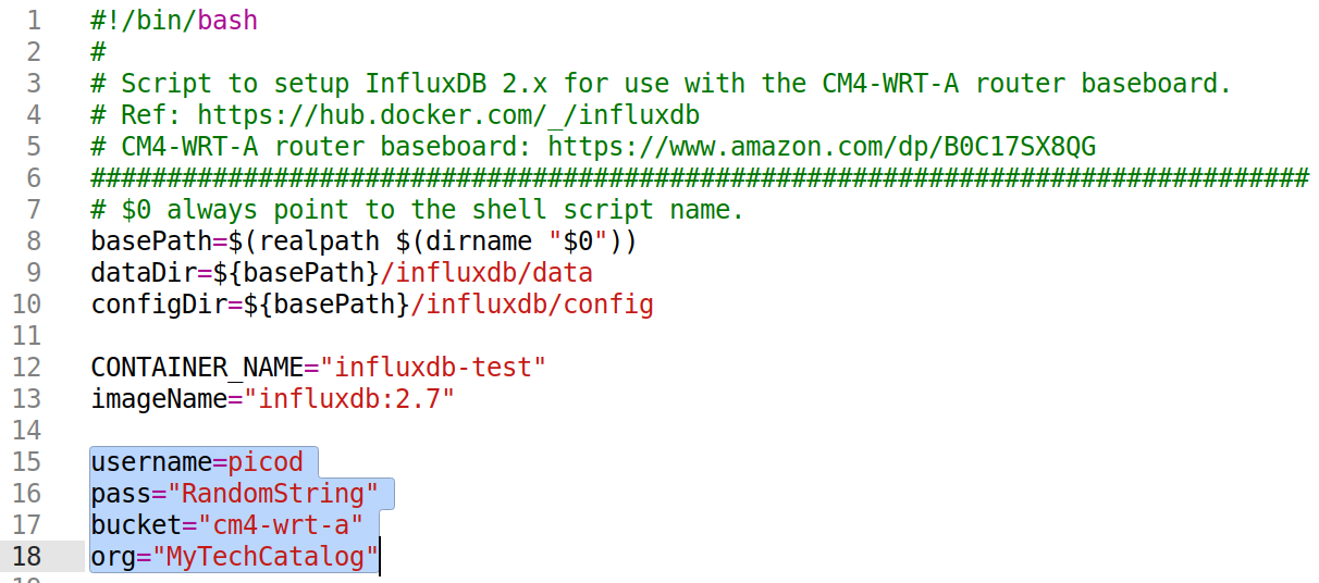 CM4-WRT-A InfluxDB setup script